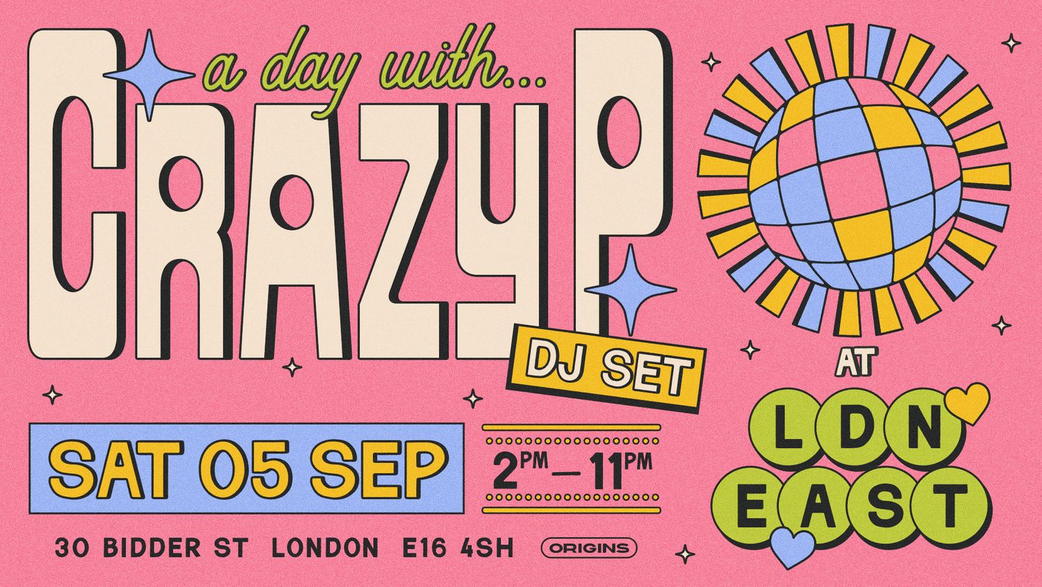 A day with Crazy P (DJ Set)