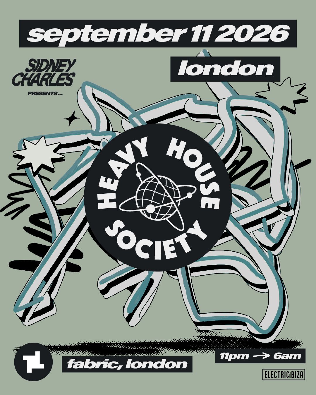 Heavy House Society: Sidney Charles + more TBA