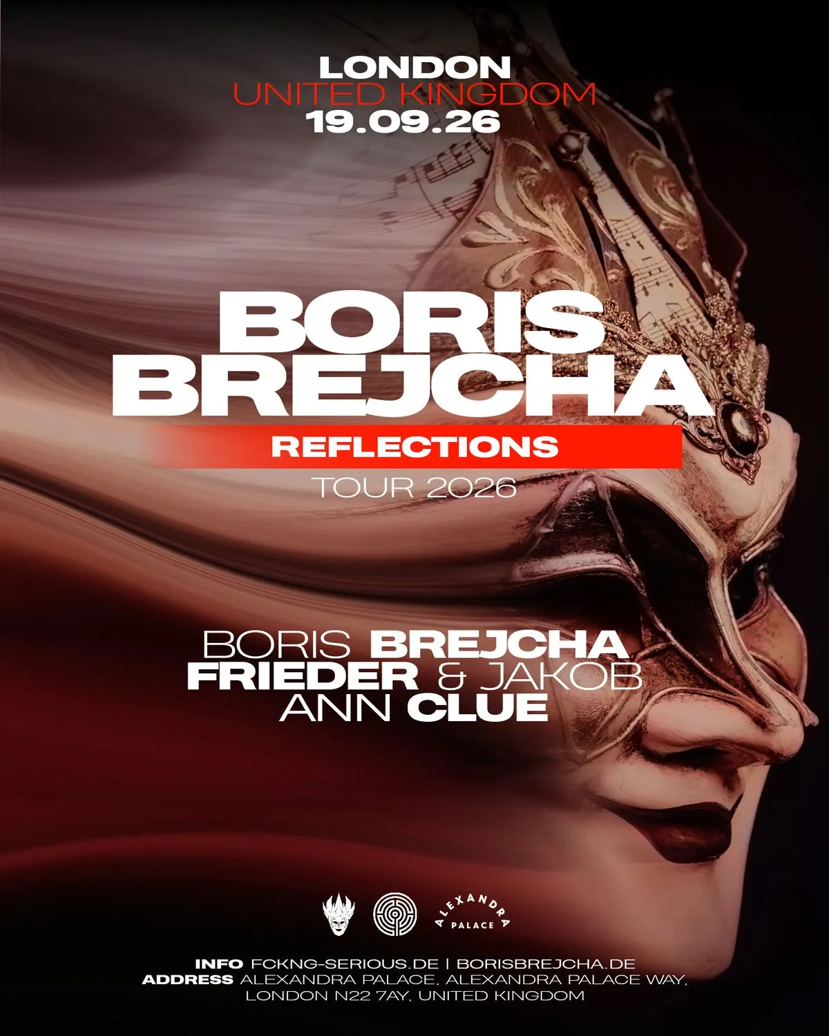 Labyrinth presents: Boris Brejcha Reflections Tour 2026