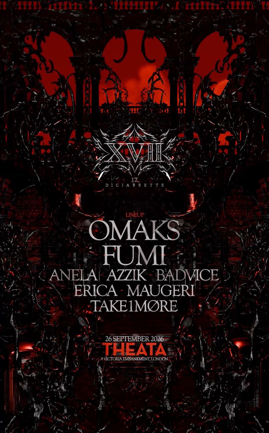 XVII @ Theata LONDON ---- OMAKS - FUMI