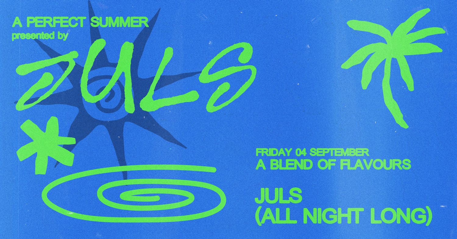 Juls — Jazz Cafe Residency (4 Fridays in the Summer - 4 September)