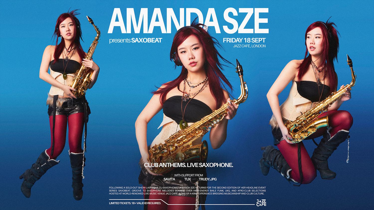 AMANDA SZE presents SAXOBEAT