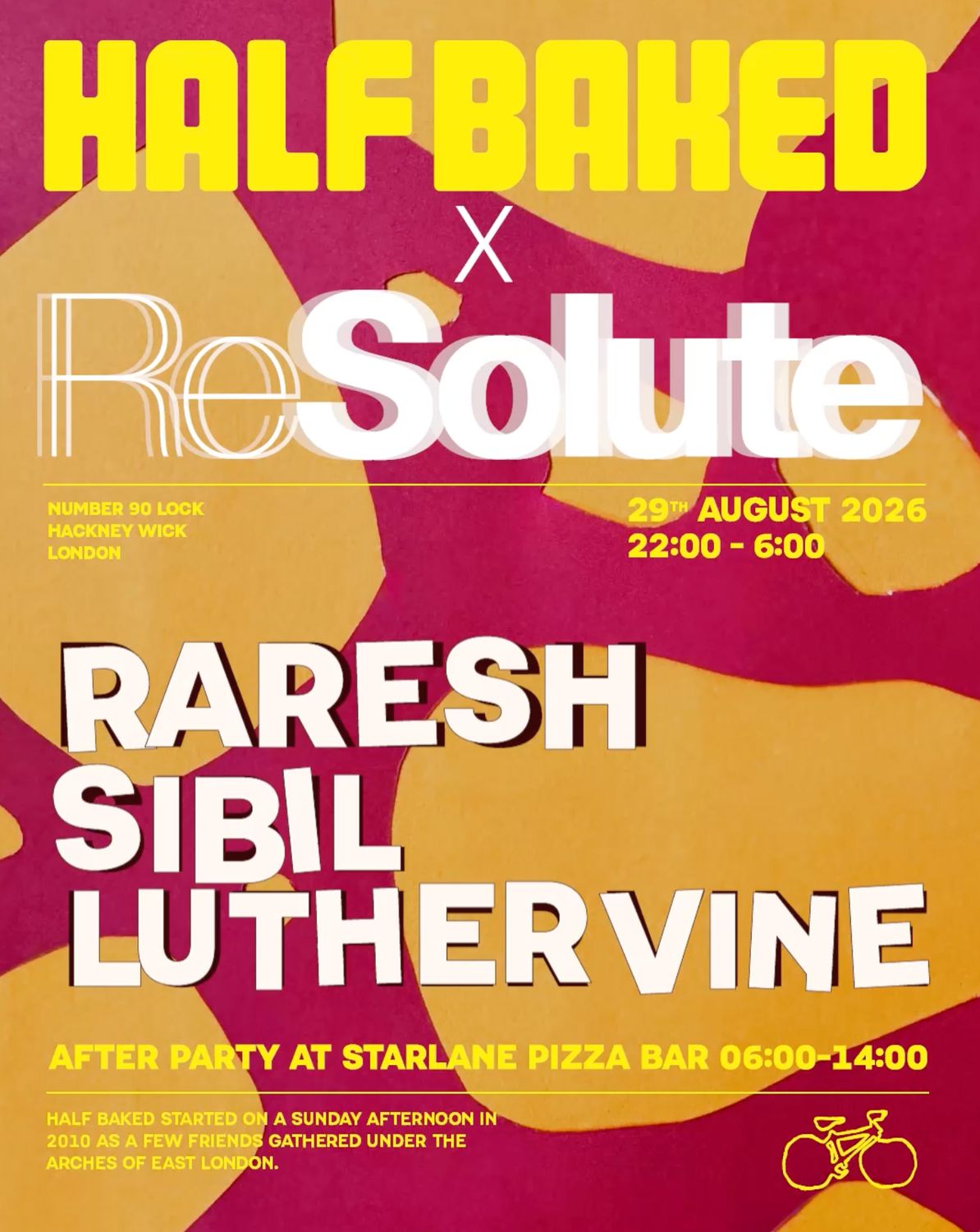 Half Baked x ReSolute w/ Raresh, Sibil & Luther Vine