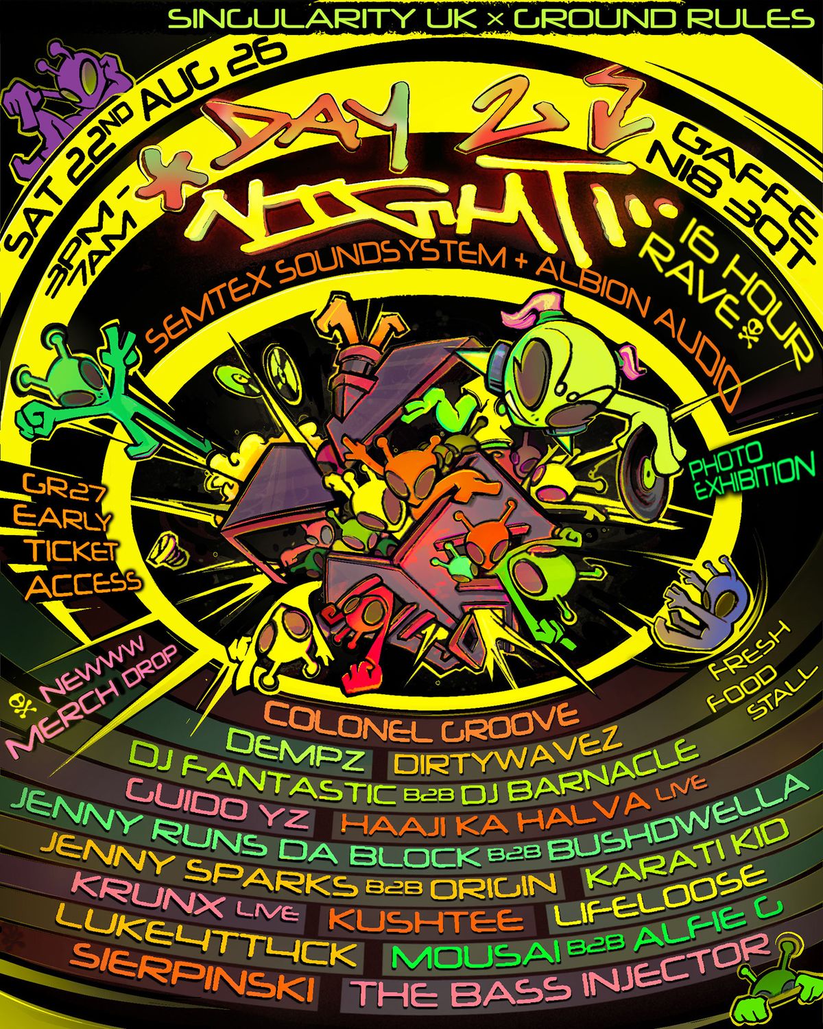Singularity X Ground Rules: Day 2 Night