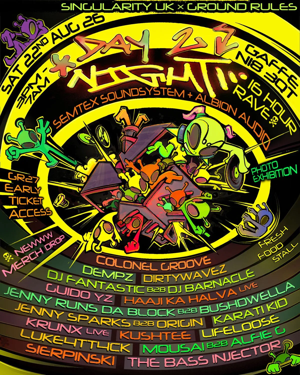 Singularity X Ground Rules: Day 2 Night