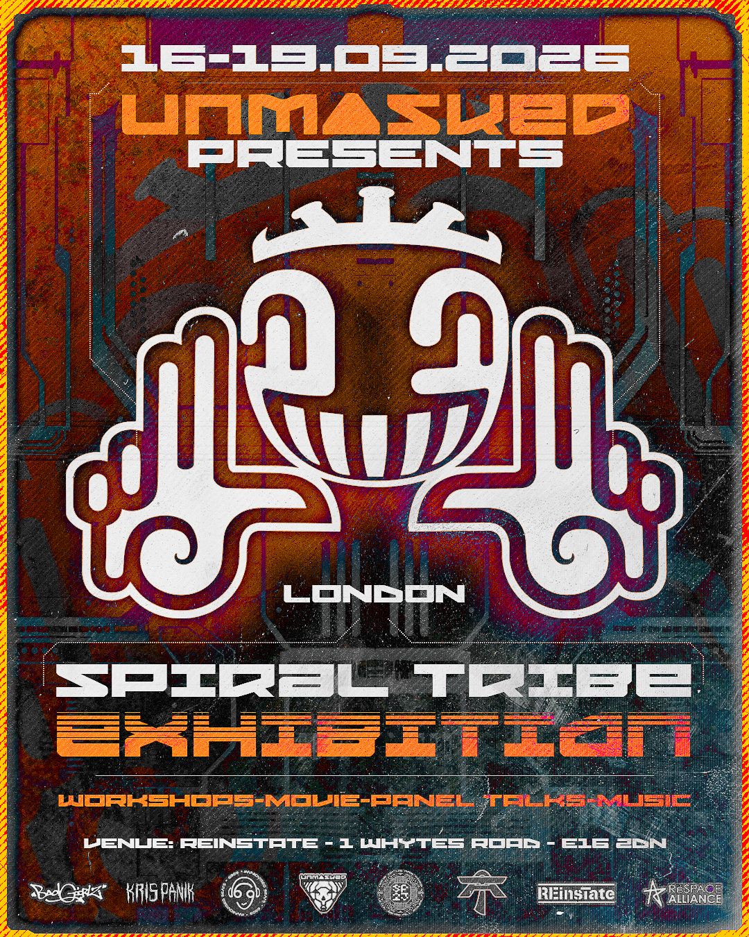 Unmasked presents SP23 Rave - London