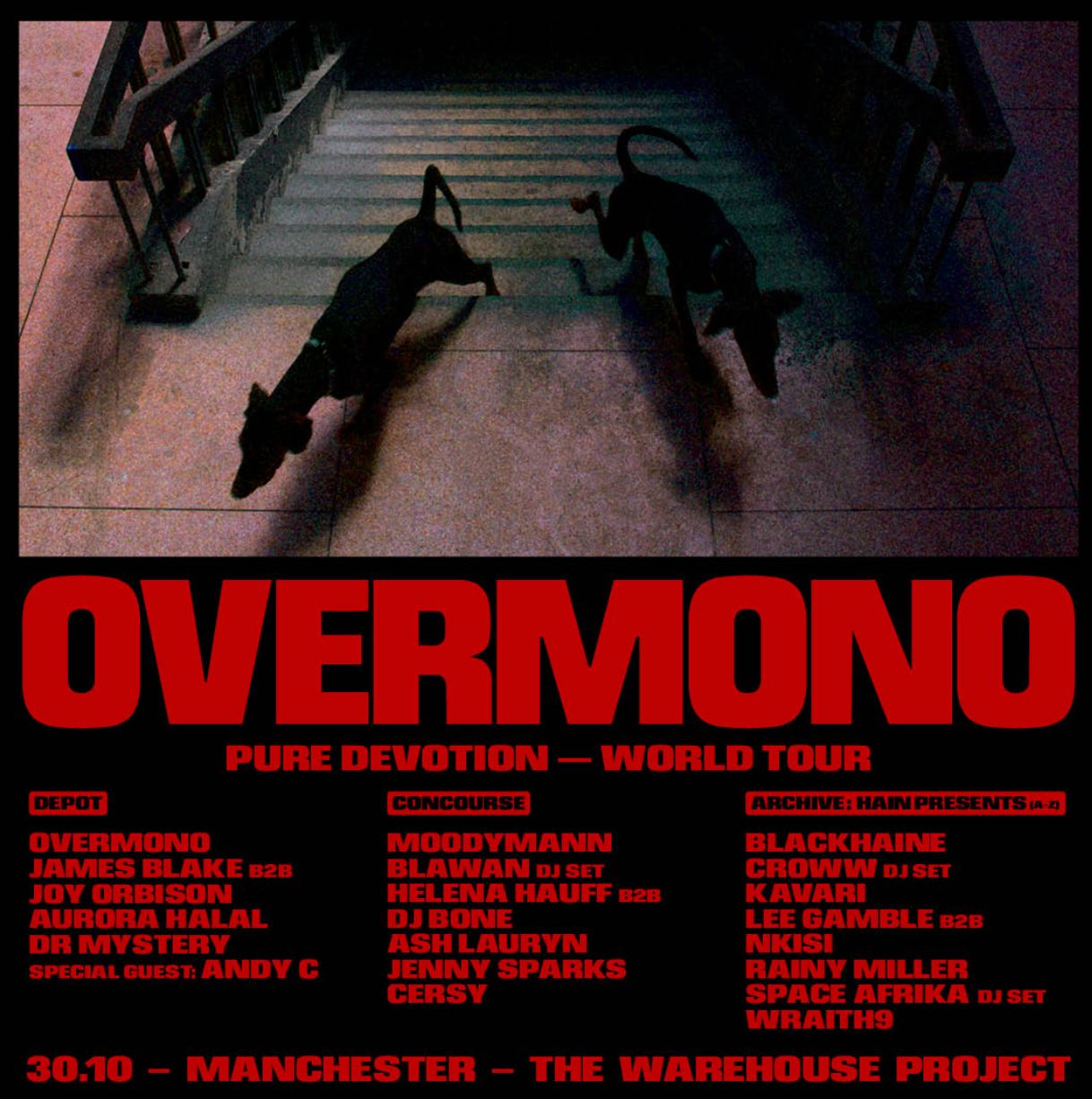 Overmono presents Pure Devotion - World Tour, Manchester