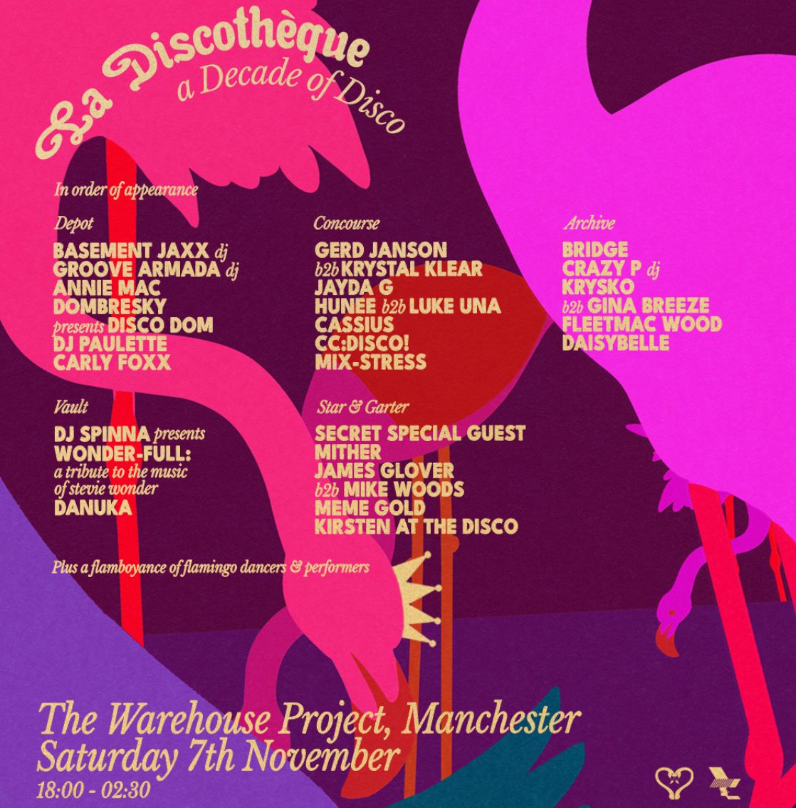 WHP presents: La Discotheque, Manchester
