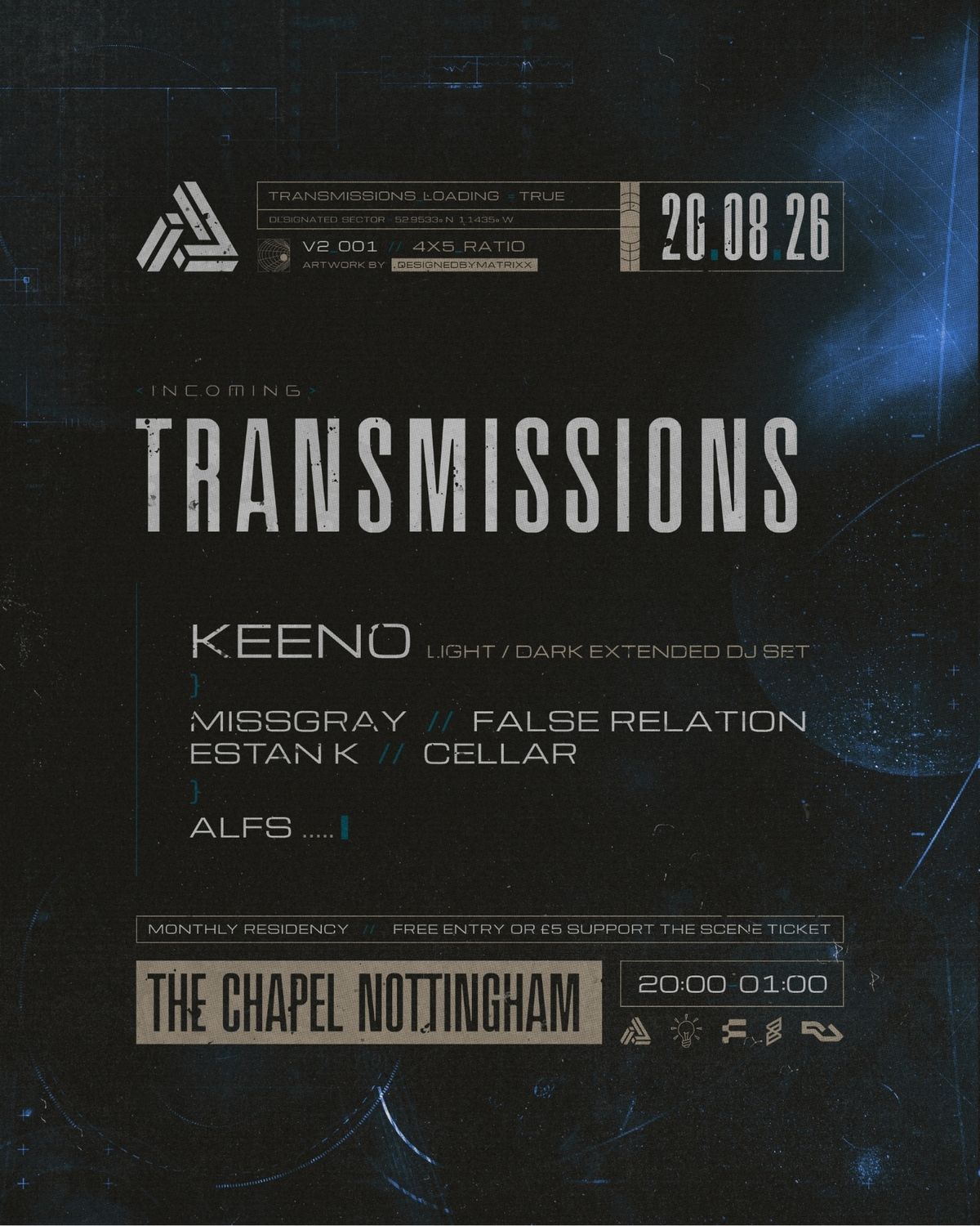 Interstellar Audio: Transmissions - Keeno (LIGHT / DARK DJ SET)