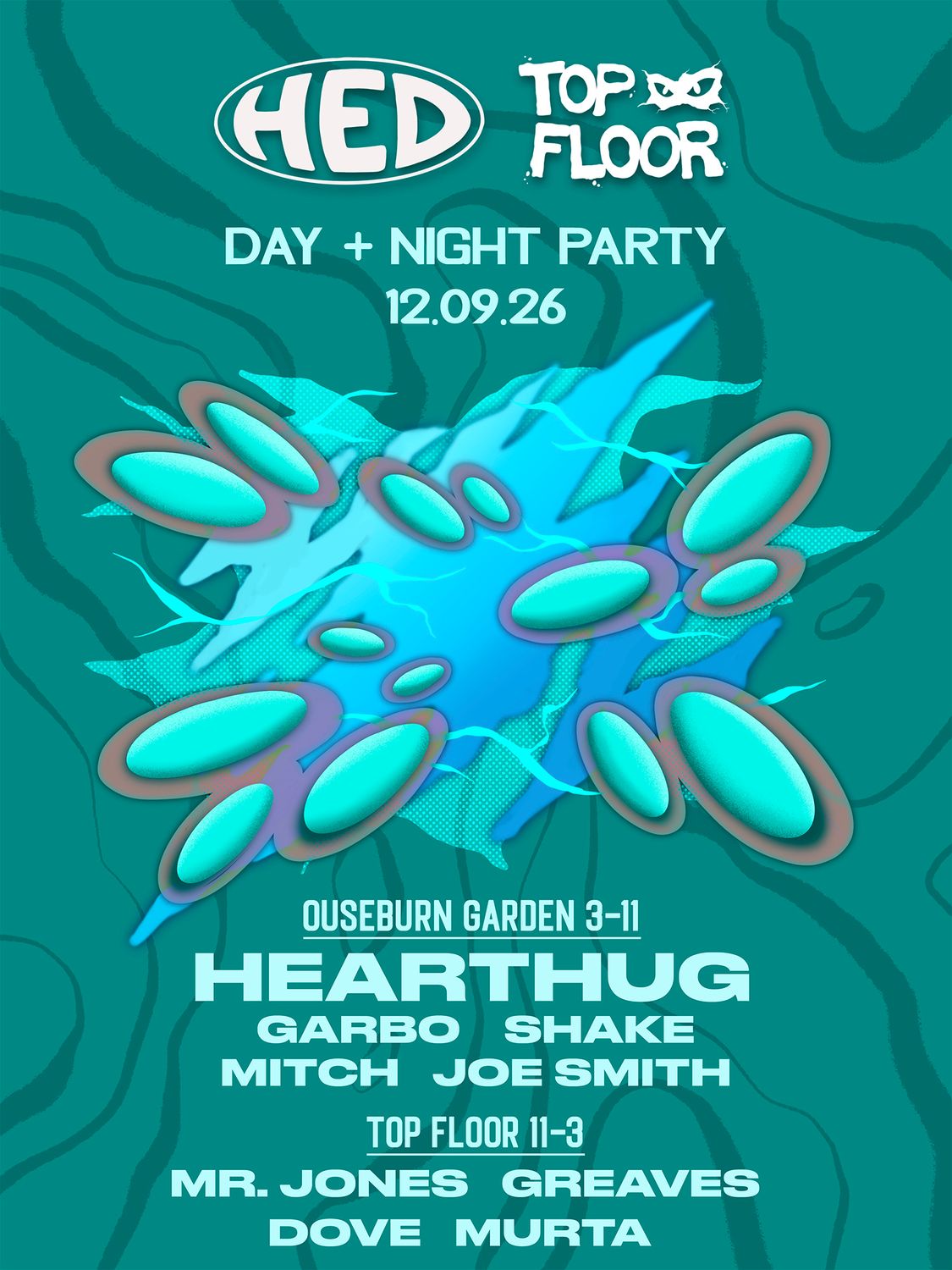 HED x Top Floor presents HearThuG (Day + Night)