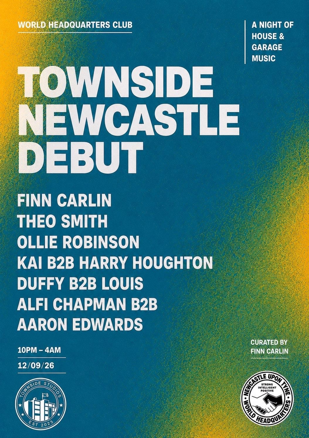 TOWNSIDE NEWCASTLE DEBUT