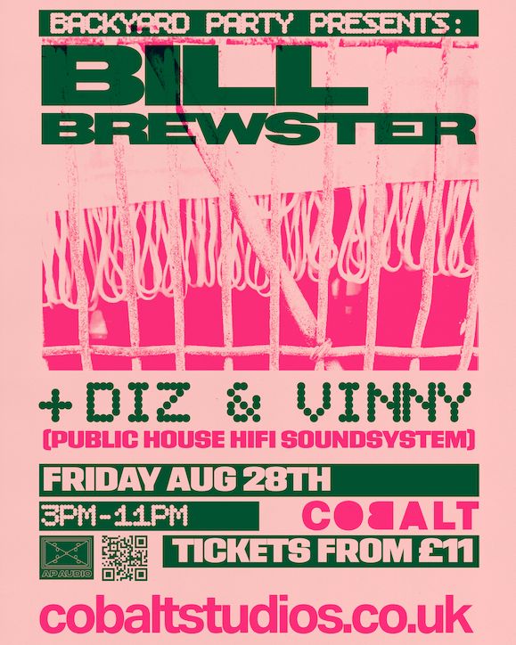 Backyard Party: Bill Brewster + Diz & Vinny (Public House HiFi)