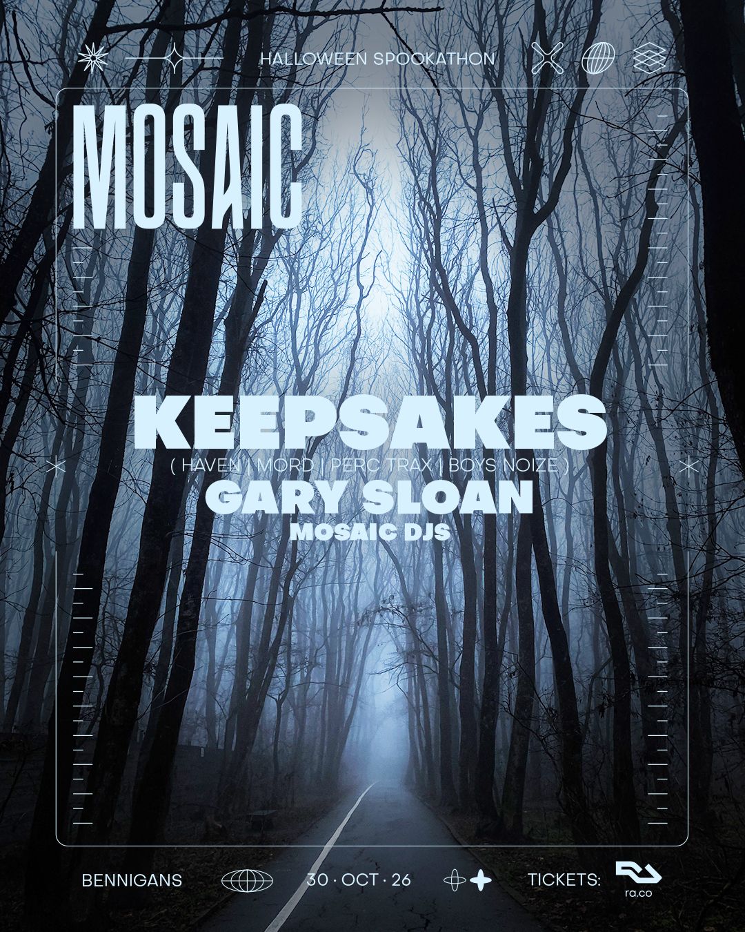 Mosaic Halloween Spookathon with Keepsakes