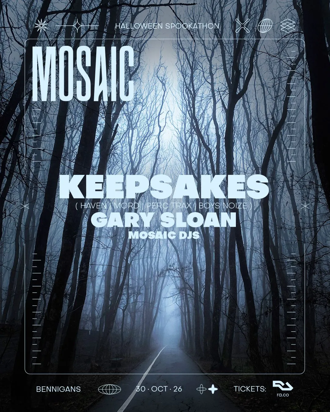 Mosaic Halloween Spookathon with Keepsakes