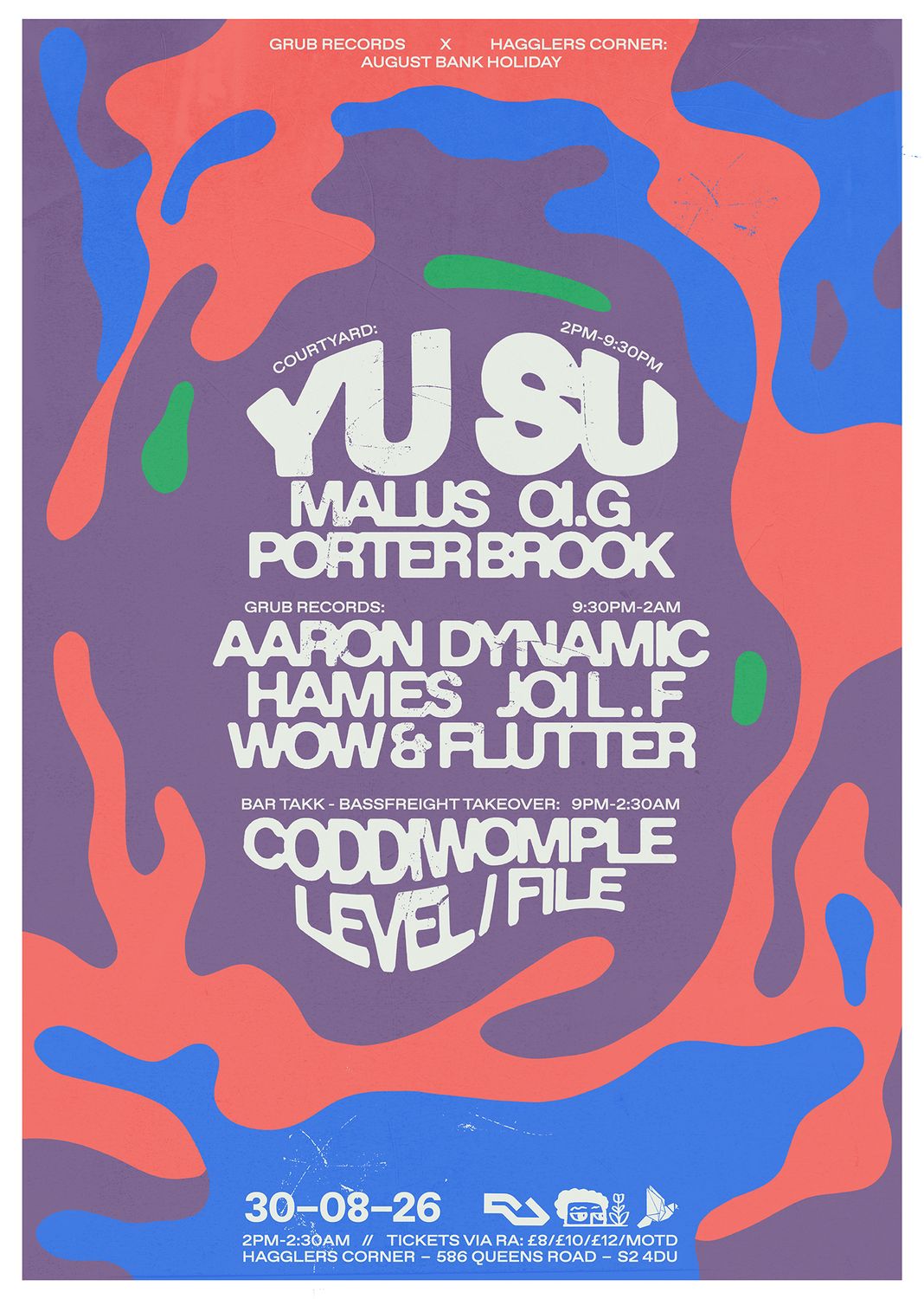 Grub Bank Holiday Takeover with Yu Su