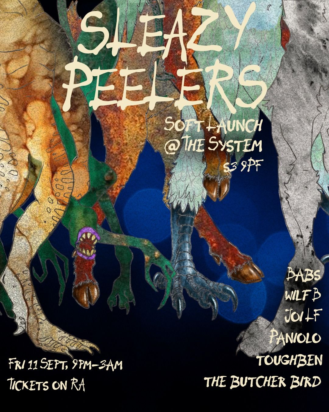 Sleazy Peelers (01) - Soft Launch