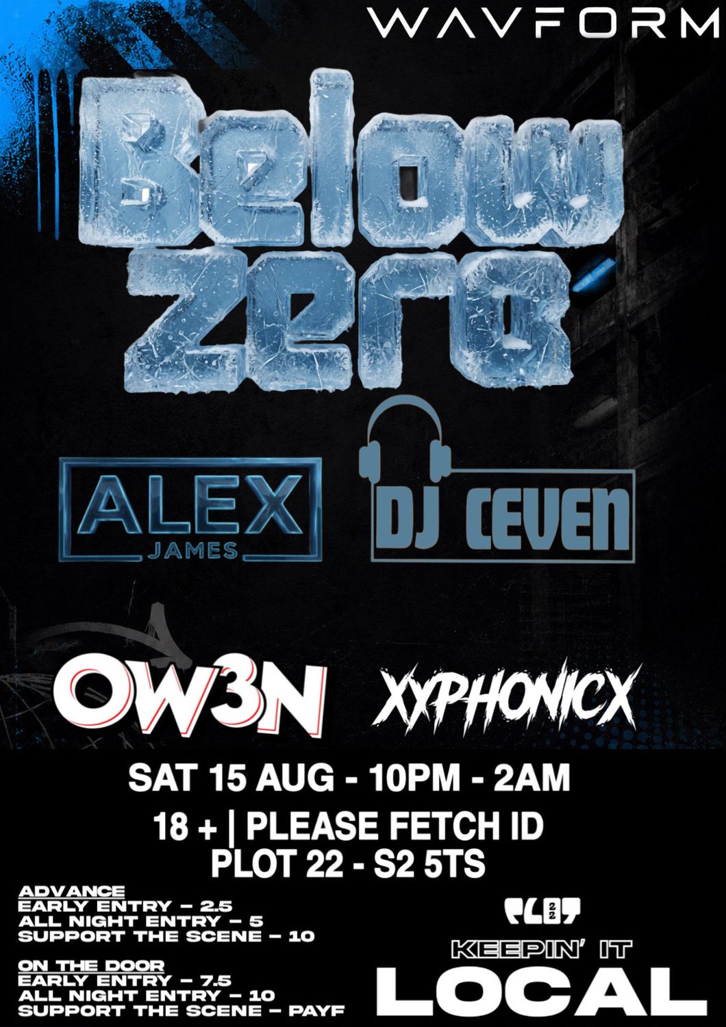 LOCAL with Wavform: Below Zero