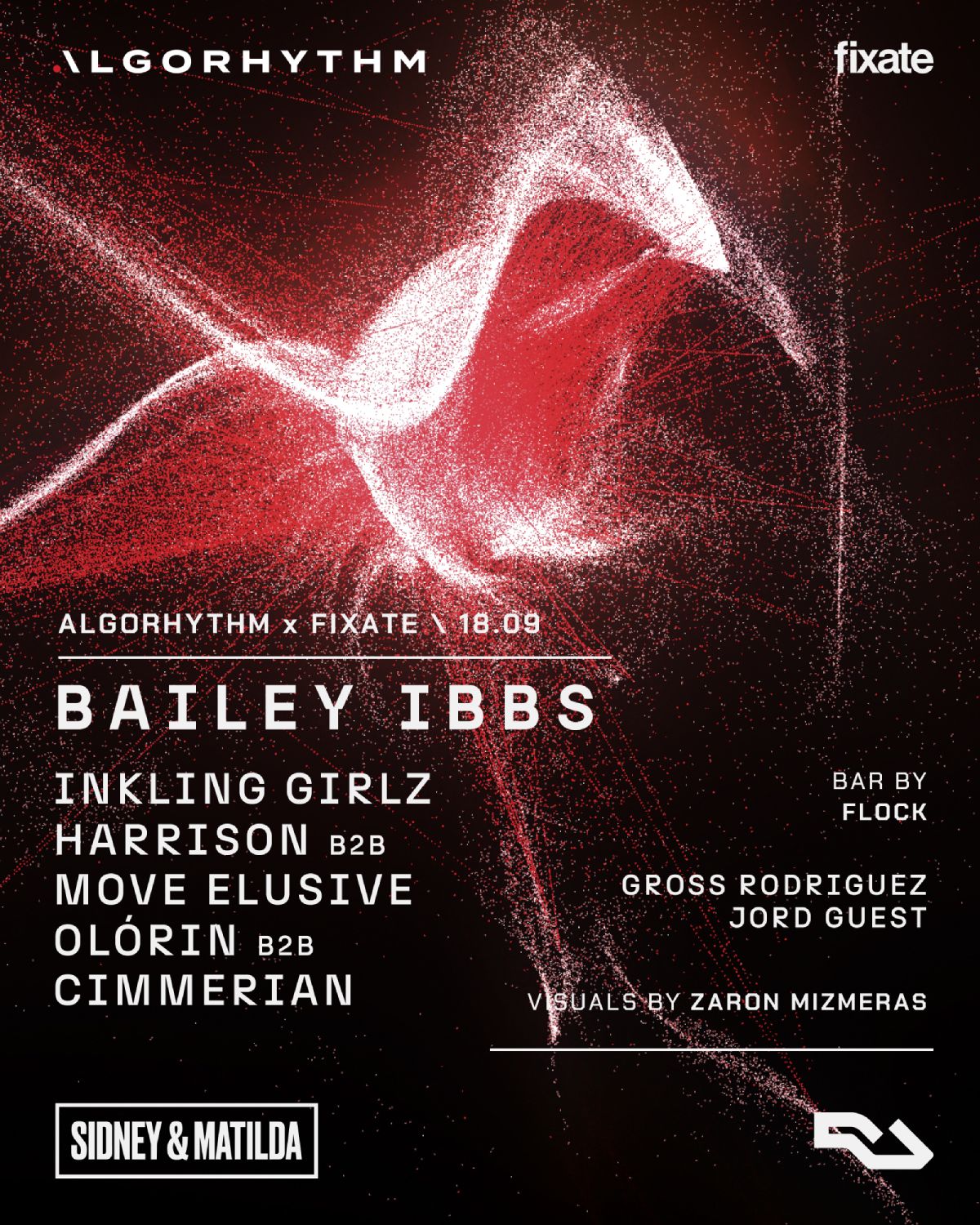ALGORHYTHM x Fixate: Bailey Ibbs, INKLING GIRLZ, Flock + more