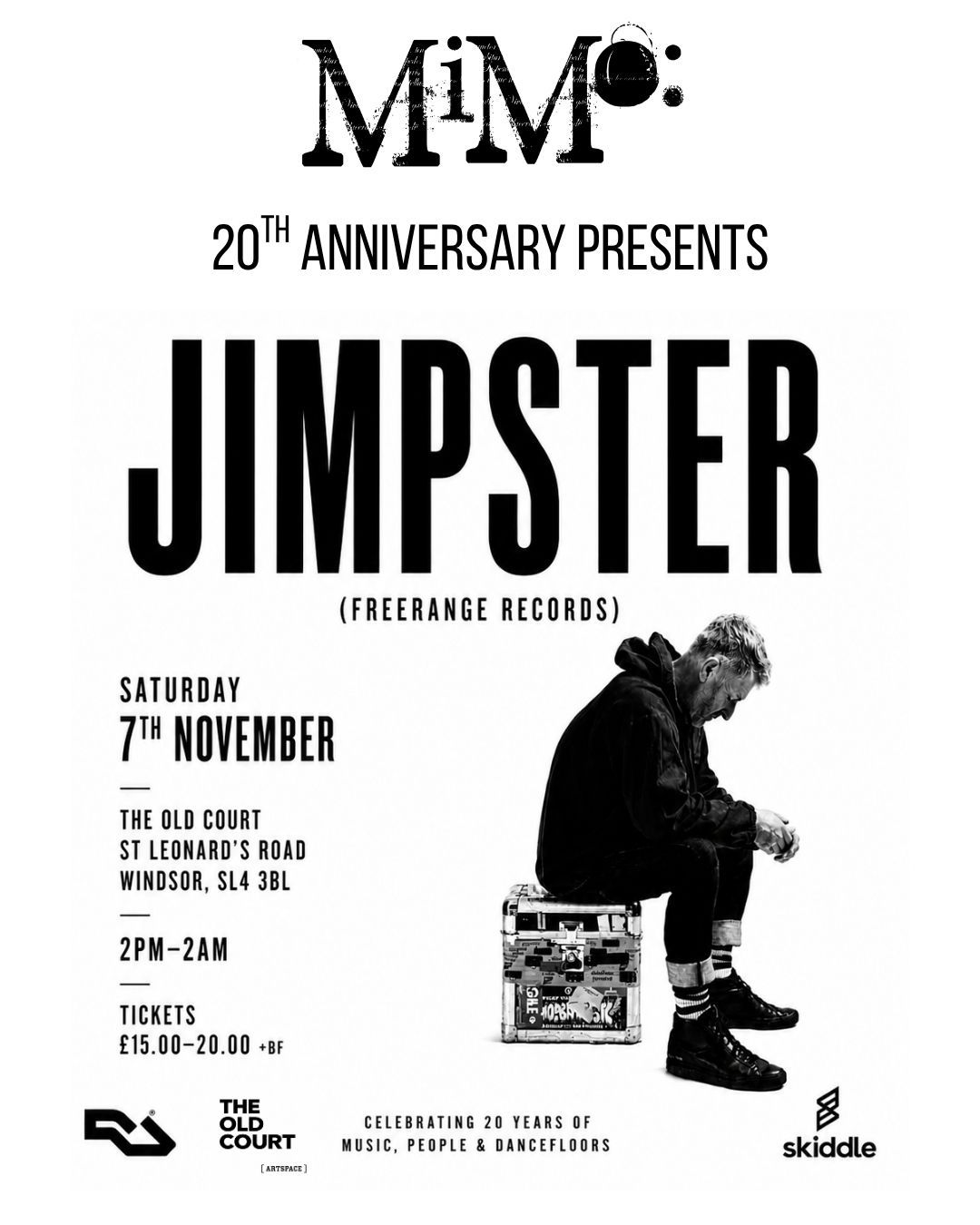 MiMo: 20th Anniversary Part 2 presents Jimpster