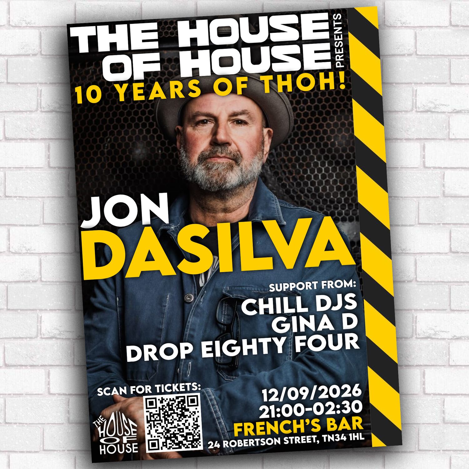 The House Of House presents: Jon Dasilva ( THOH 10th Birthday )