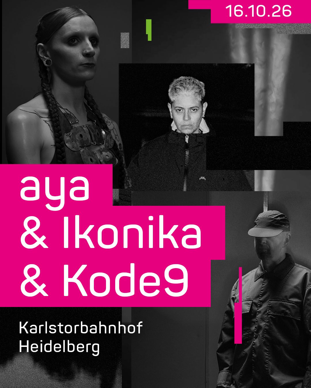 aya & Ikonika & Kode9