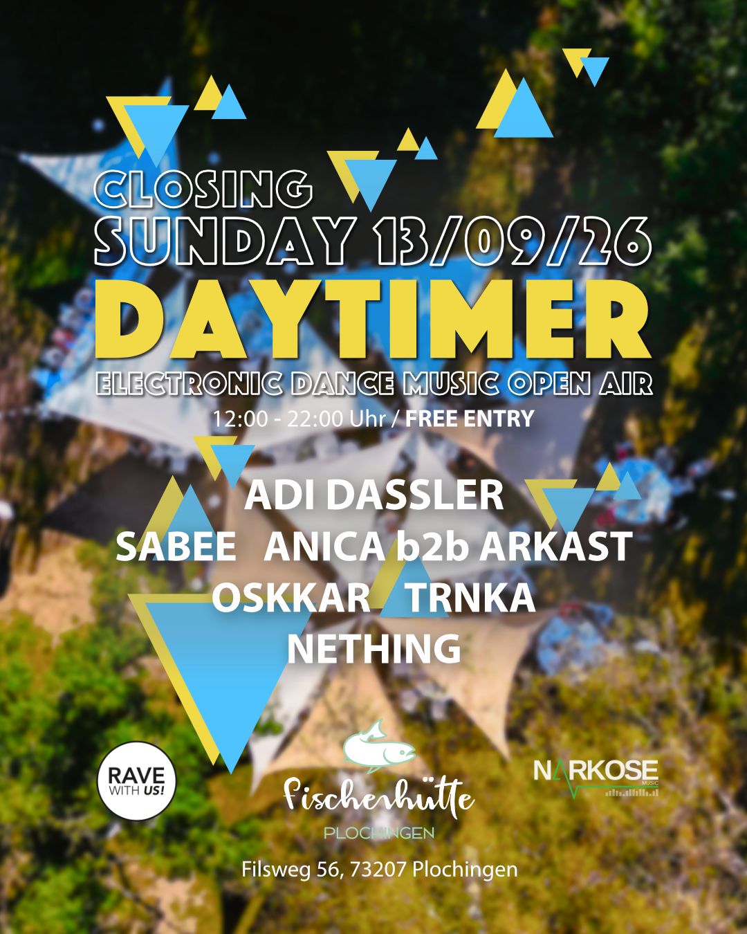 DAYTIMER CLOSING (OPEN AIR)