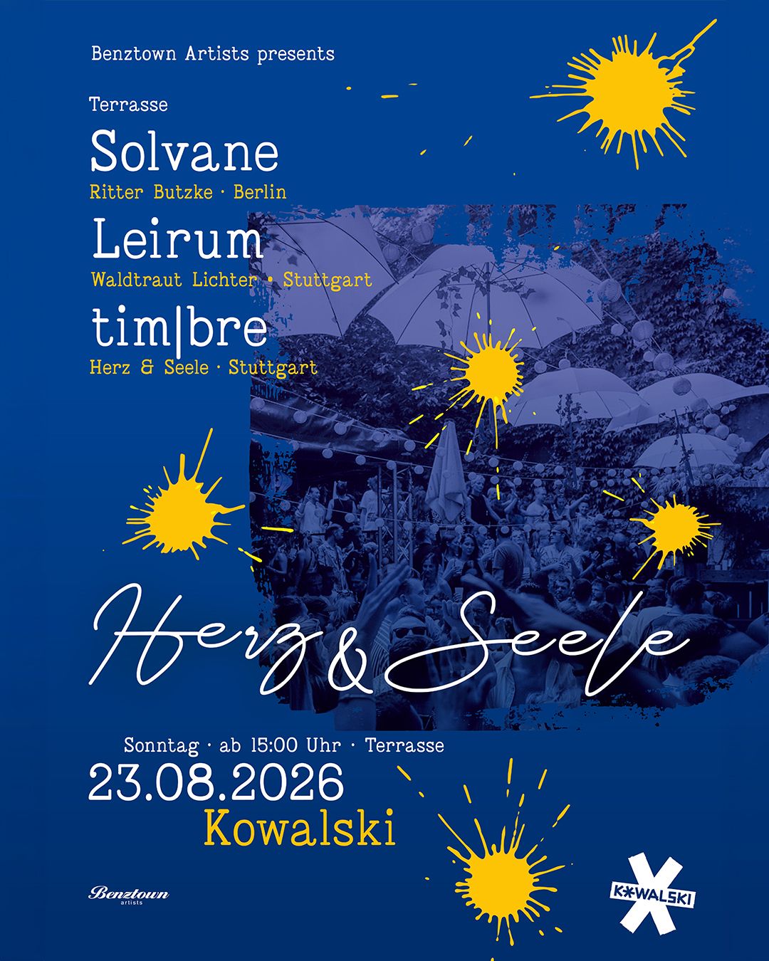 HERZ & SEELE SONNTAG AUF DER Kowalski TERRASSE