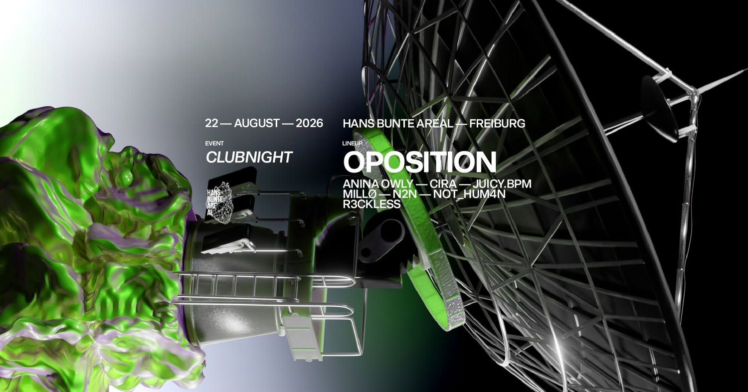 Clubnight with 𝐎𝐏𝐎𝐒𝐈𝐓𝐈𝐎𝐍