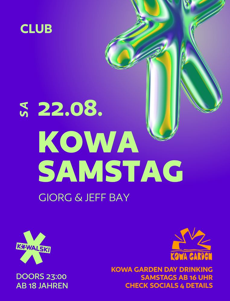 KOWA SAMSTAG - GIORG & Jeff Bay
