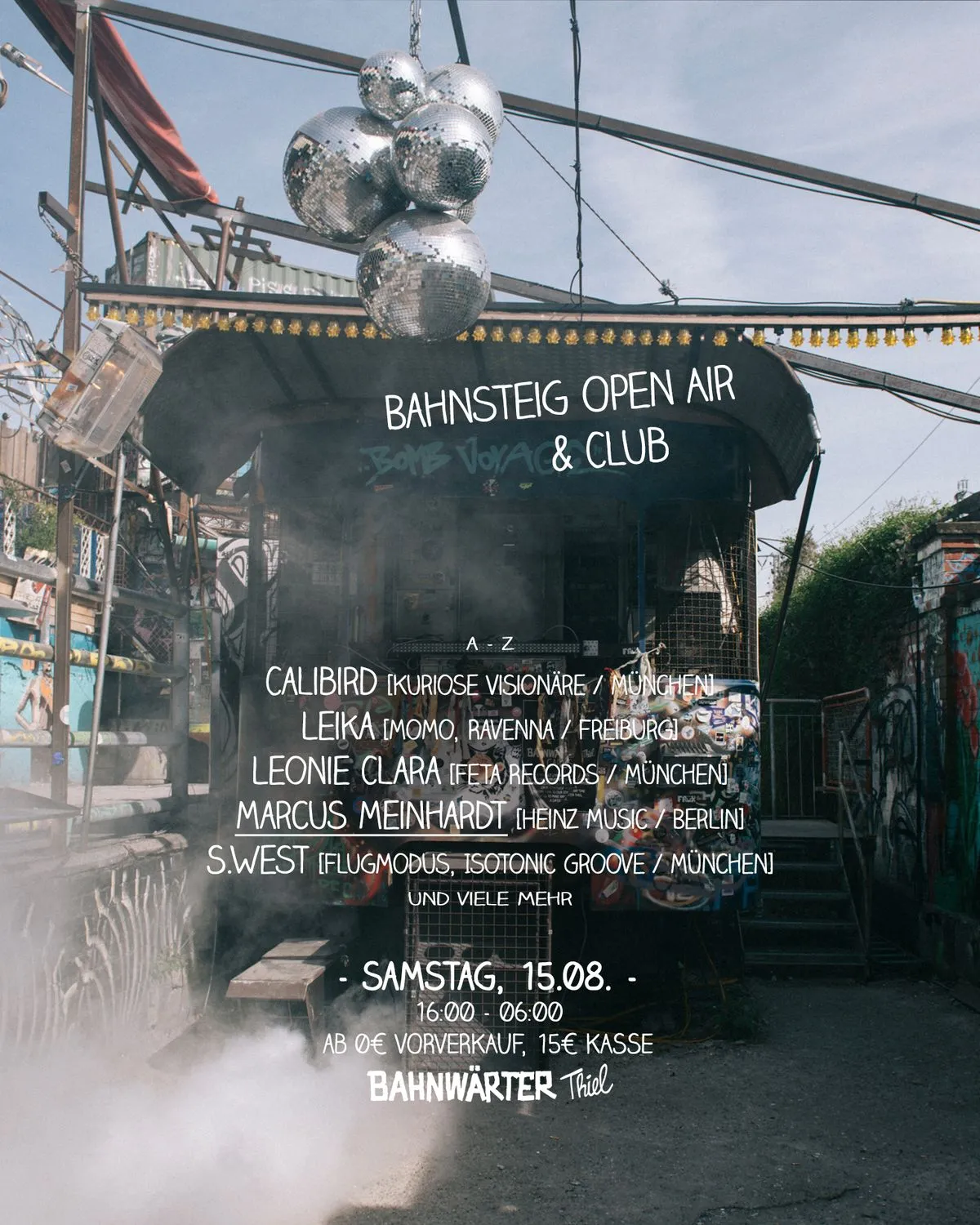Bahnsteig Open Air & Club mit Marcus Meinhardt