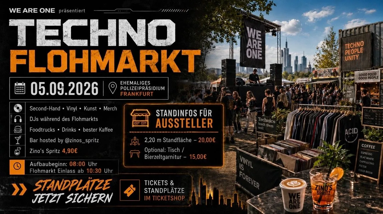 TECHNO FLOHMARKT im ehemaligen Polizeipräsidium Frankfurt