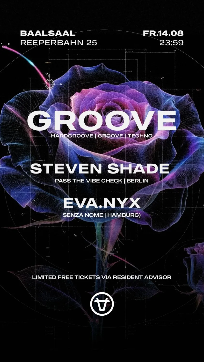 Groove with Steven Shade (Berlin) & Eva.Nyx (Hamburg)