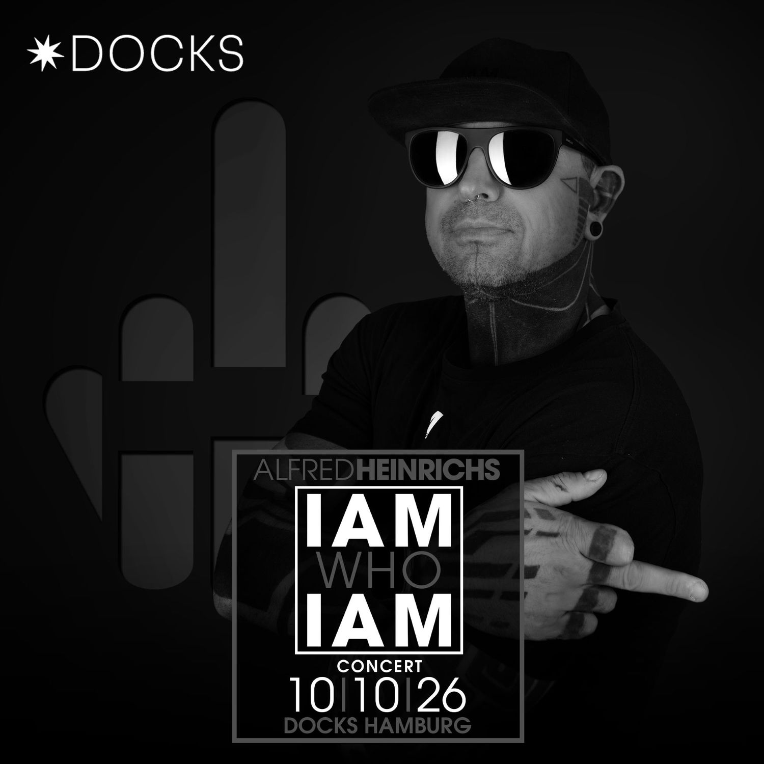 IAM WHO IAM - Alfred Heinrichs Live @ Docks Hamburg