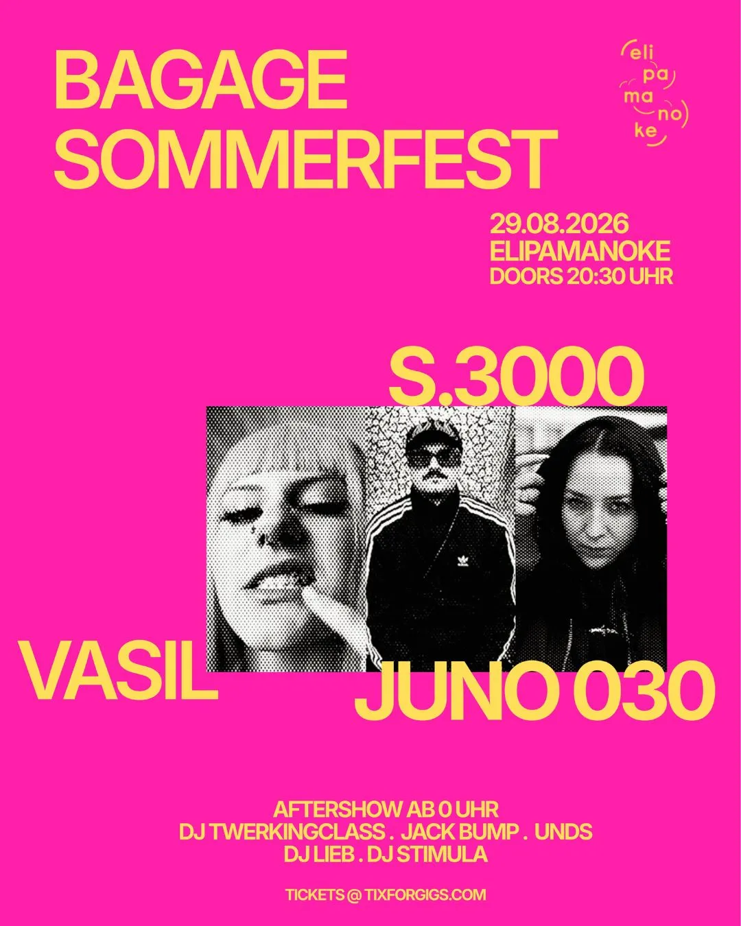 [CANCELLED] BAGAGE SOMMERFEST - ABGESAGT