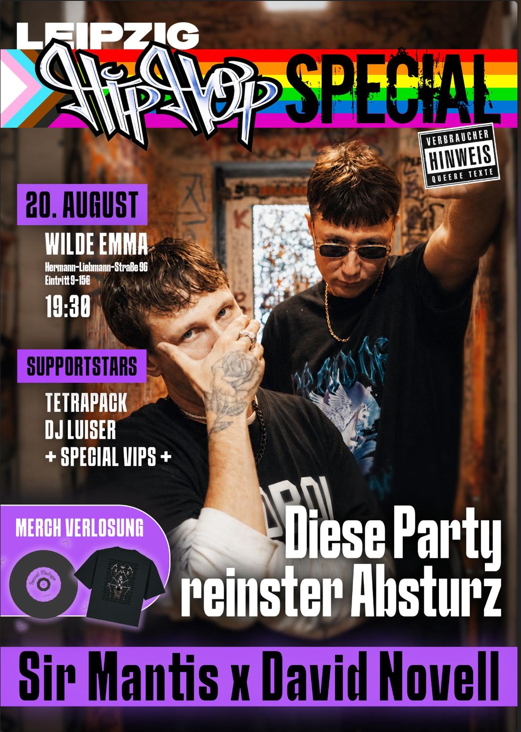 Leipzig Hip Hop Special: Sir Mantis & David Novell