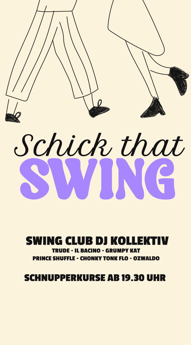 Schick That Swing: Swing Club DJ Kollektiv
