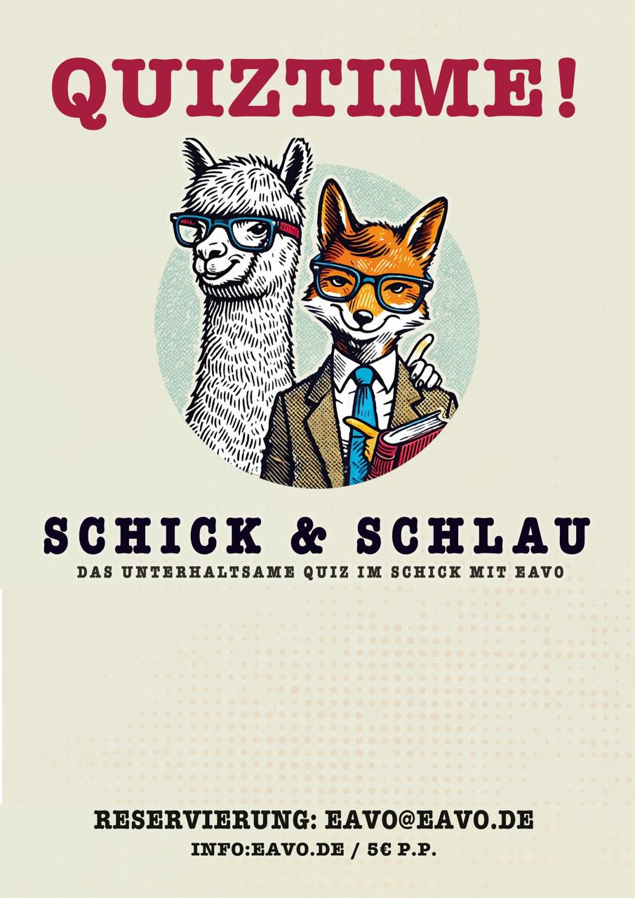 Schick & Schlau! - Das unterhaltsame Quiz mit Eavo im Schick