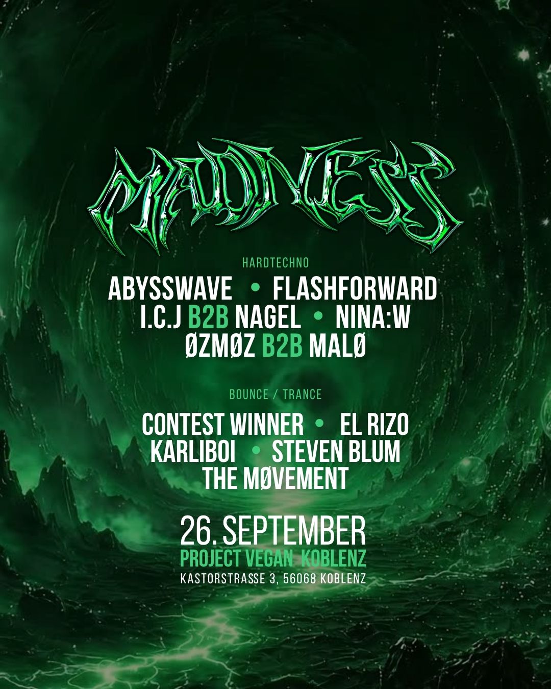 MADNESS – The Cave