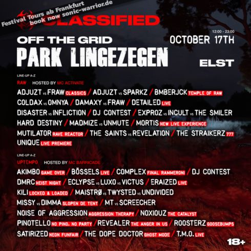 Bus zu Classified – Bouncy Uptempo und Raw Style