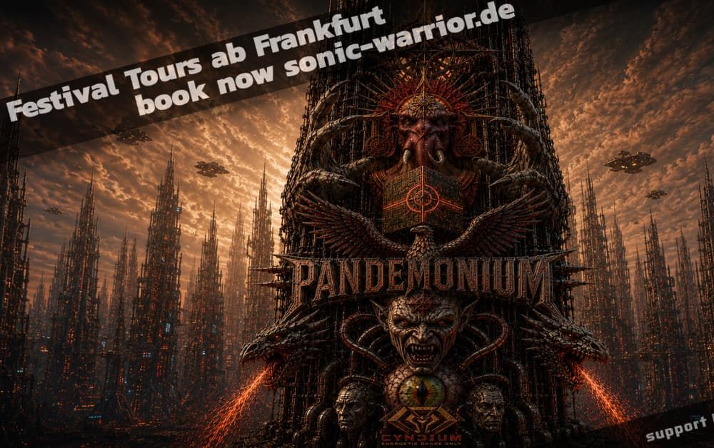 Bus zur Pandemonium 2026 (Gabber und Early Hardcore)