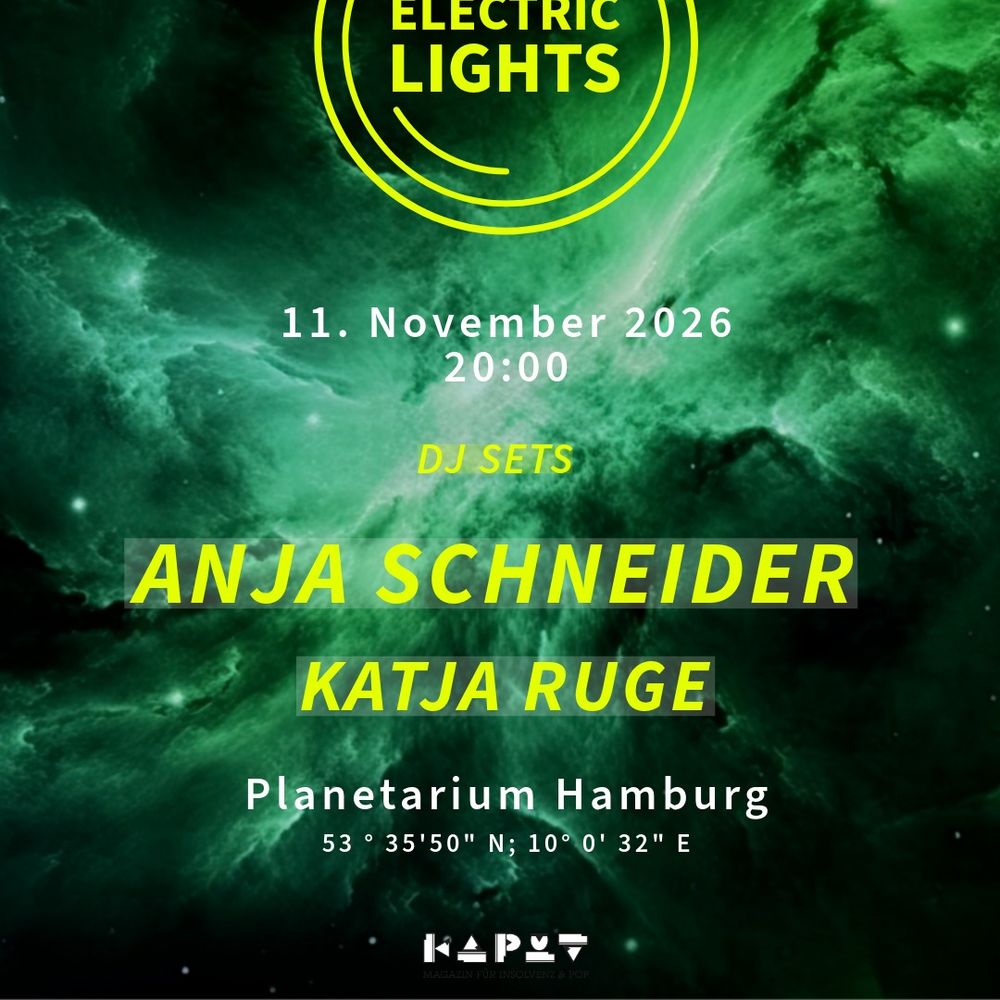 Electric Lights /AV Live - Anja Schneider (DJ) & Katja Ruge (DJ)