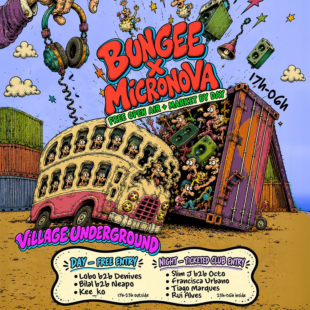 BUNGEE × MICRONOVA DAY&NIGHT + OPEN-AIR CREATIVE MARKET