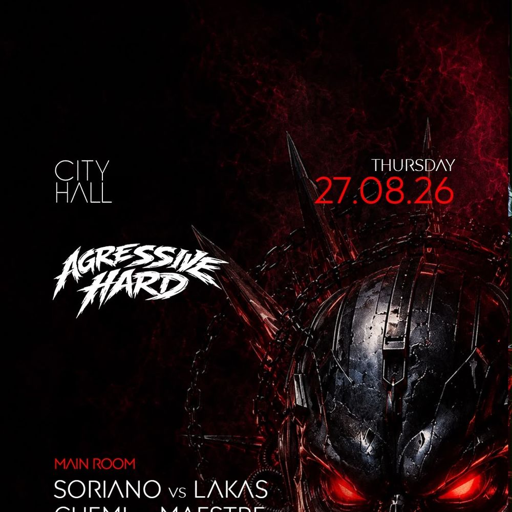 City Hall pres. AGRESSIVE HARD || DJ vs DJ || DOWNLOAD LIMITED FREE PASS