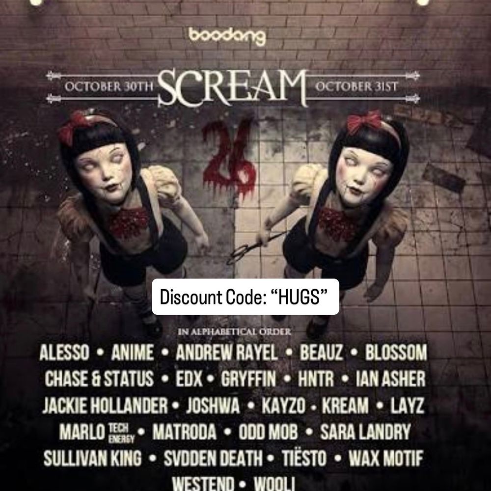 Scream YEG (Discount Code: 'HUGS')