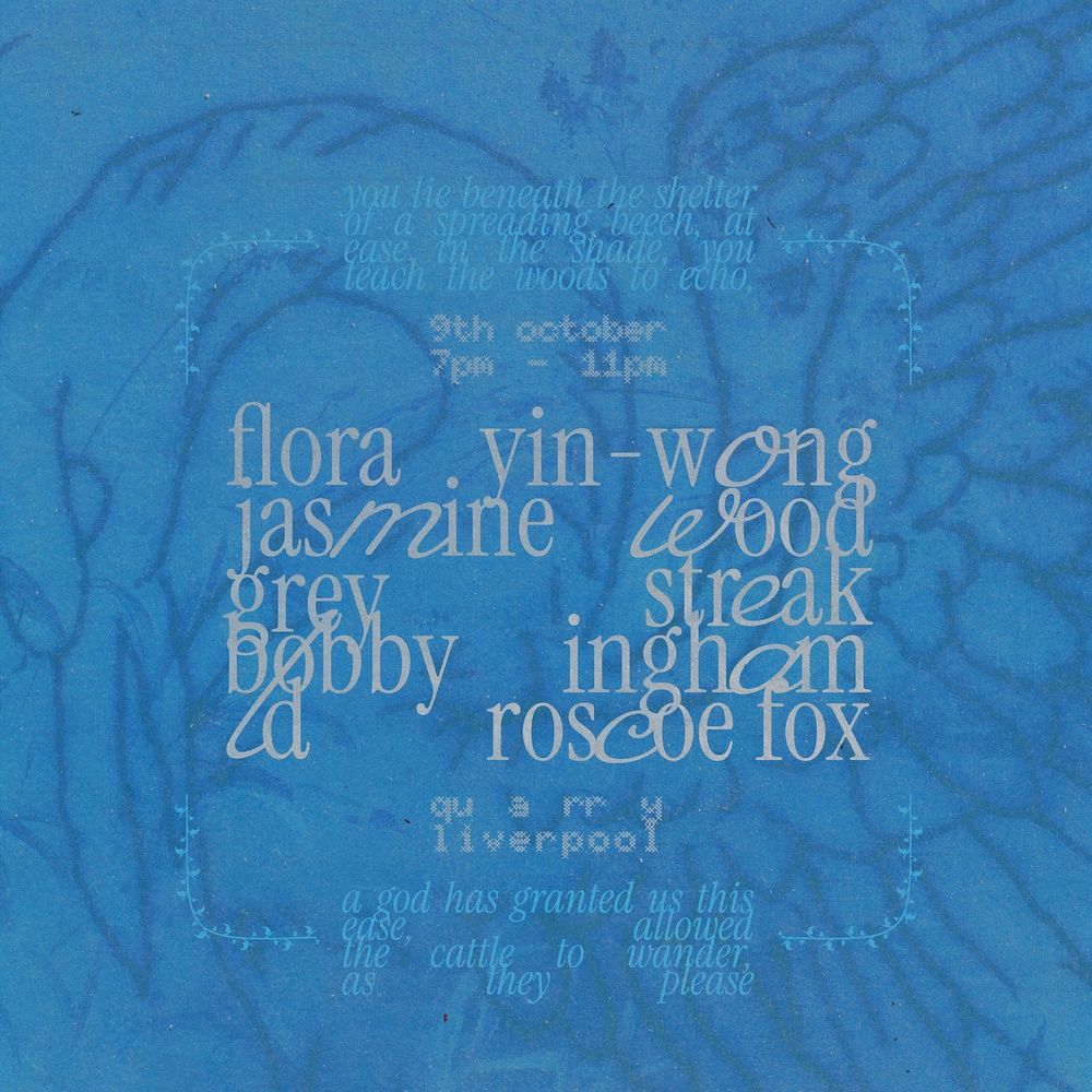 Flora Yin-Wong + Jasmine Wood + Grey Streak + Bobby Ingham + LD b2b Roscoe Fox