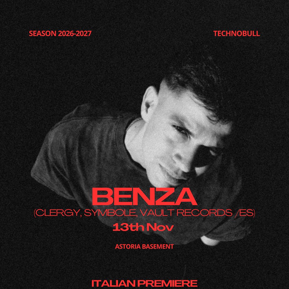 TECHNOBULL: BENZA (Clergy, Symbole, Vault Records /ES), Teeo KRISTO, Aberra