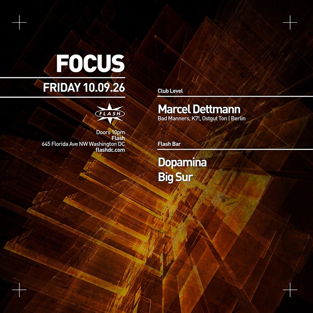 FOCUS: Marcel Dettmann