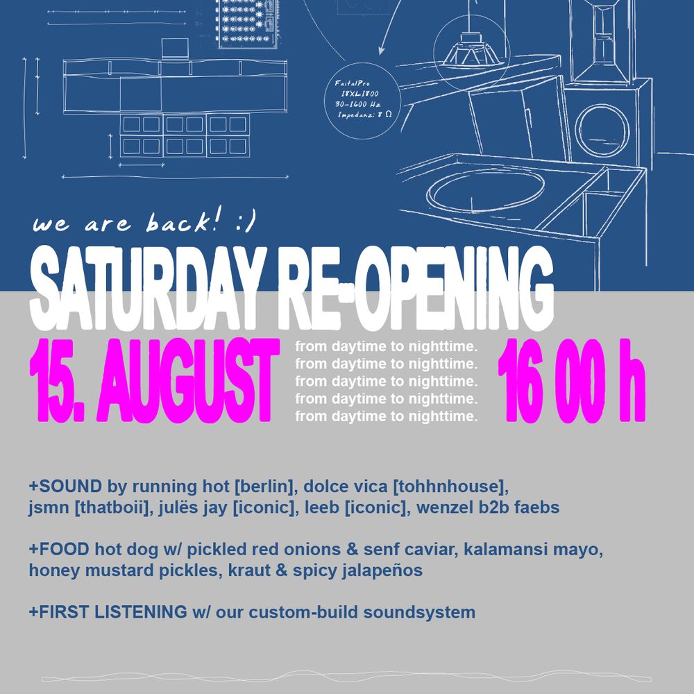 AMARi RE-OPENING with Running Hot [berlin] & iconic soundsystem