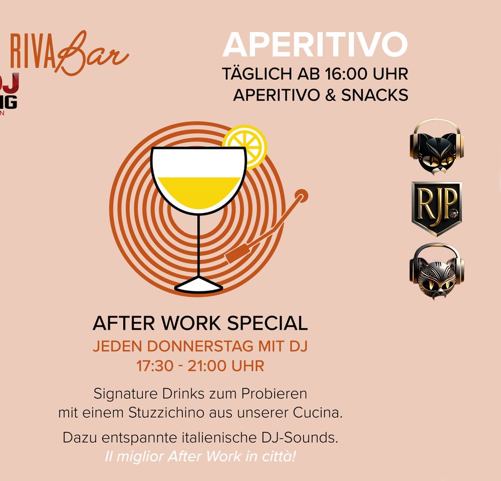 APERITIVO ITALIANO – THE AFTER WORK SPECIAL