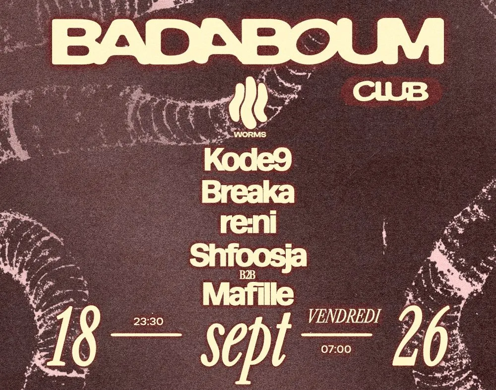 Club — Worms: Kode9, Breaka, re:ni, Shfoosja